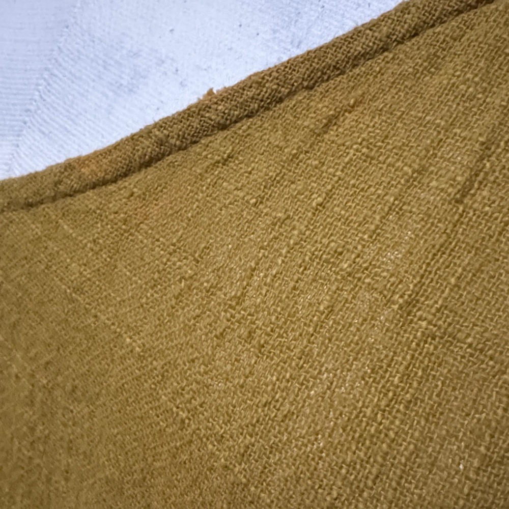 100% Cotton Lush Brand Skater Style Strappy Dress-Sz S-Chartreuse-GUC - Picture 4 of 16